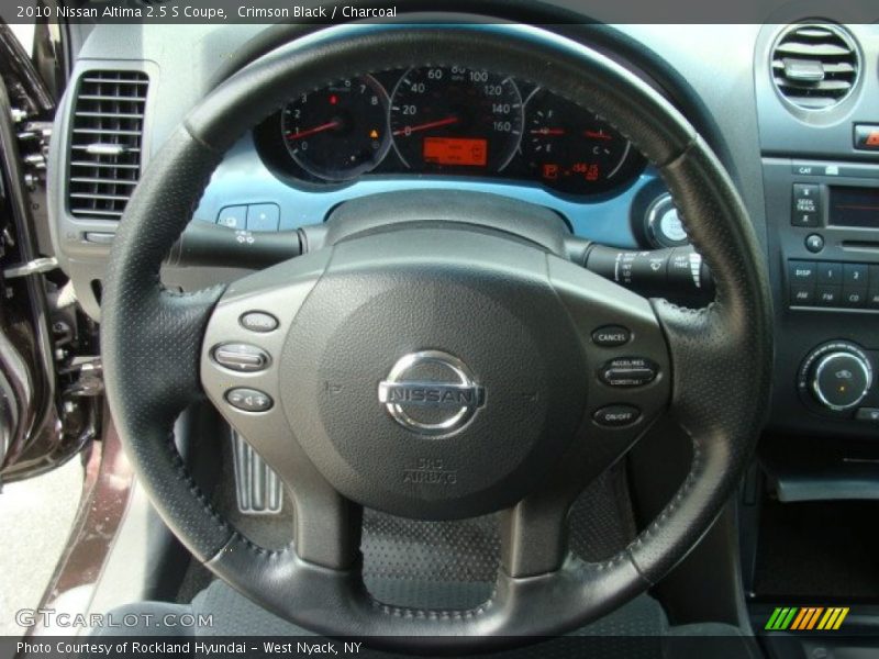 Crimson Black / Charcoal 2010 Nissan Altima 2.5 S Coupe