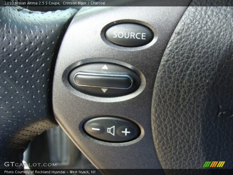 Crimson Black / Charcoal 2010 Nissan Altima 2.5 S Coupe