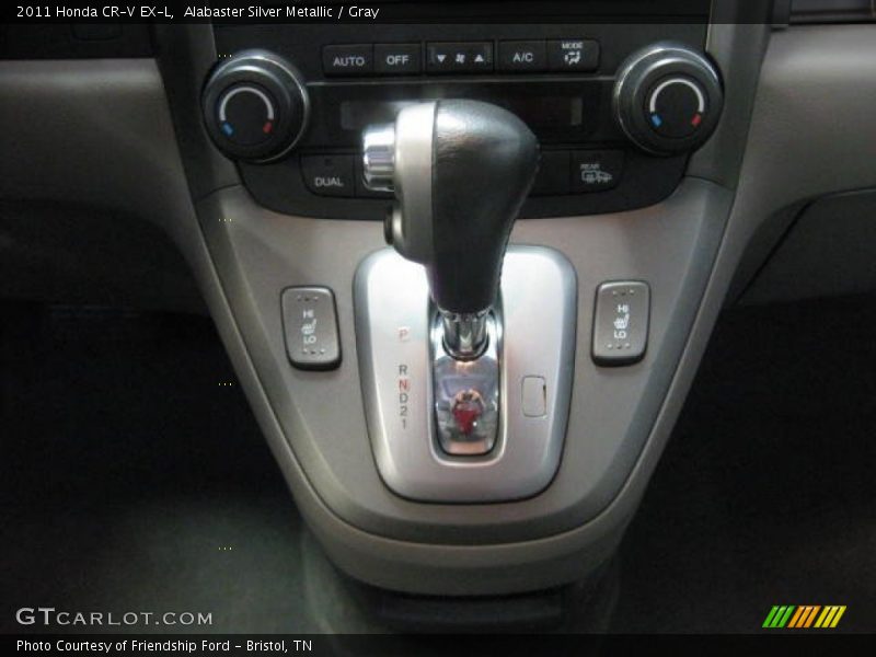 Alabaster Silver Metallic / Gray 2011 Honda CR-V EX-L