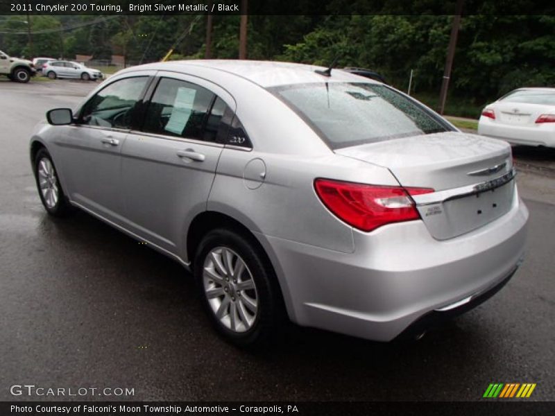 Bright Silver Metallic / Black 2011 Chrysler 200 Touring