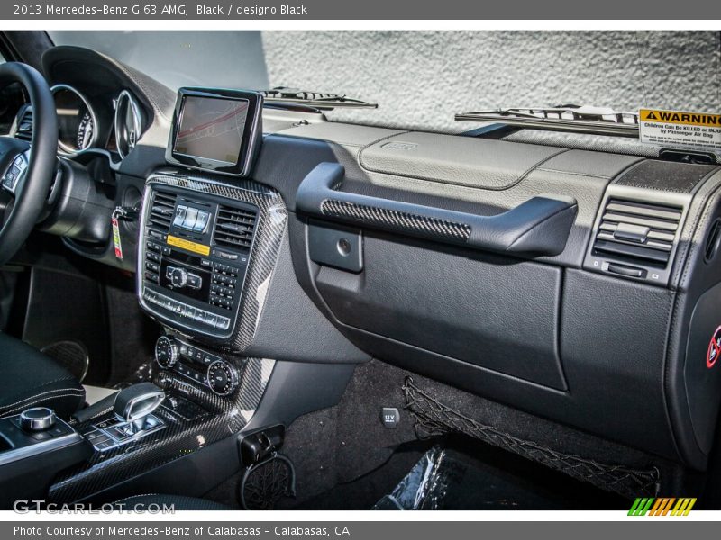 Dashboard of 2013 G 63 AMG