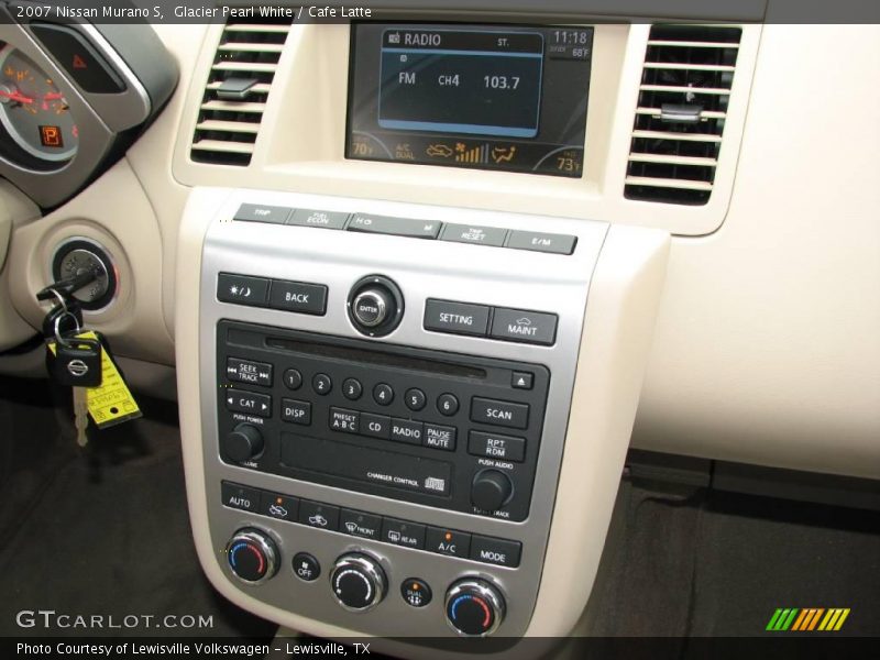 Glacier Pearl White / Cafe Latte 2007 Nissan Murano S