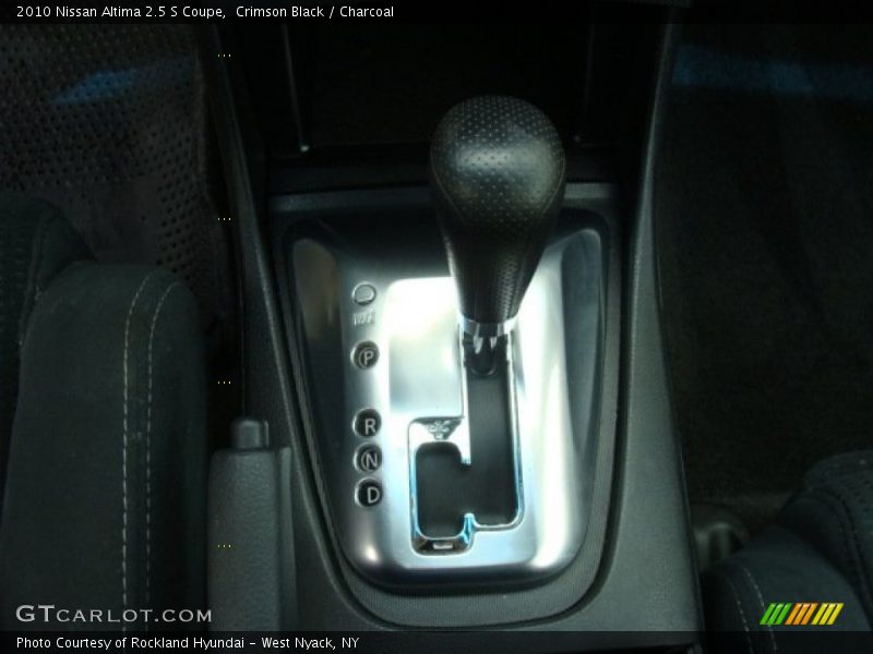 Crimson Black / Charcoal 2010 Nissan Altima 2.5 S Coupe