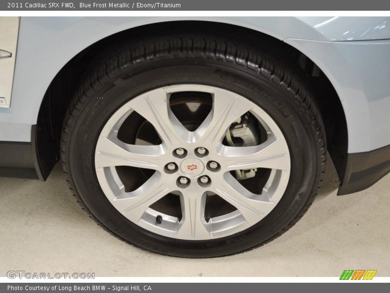 Blue Frost Metallic / Ebony/Titanium 2011 Cadillac SRX FWD