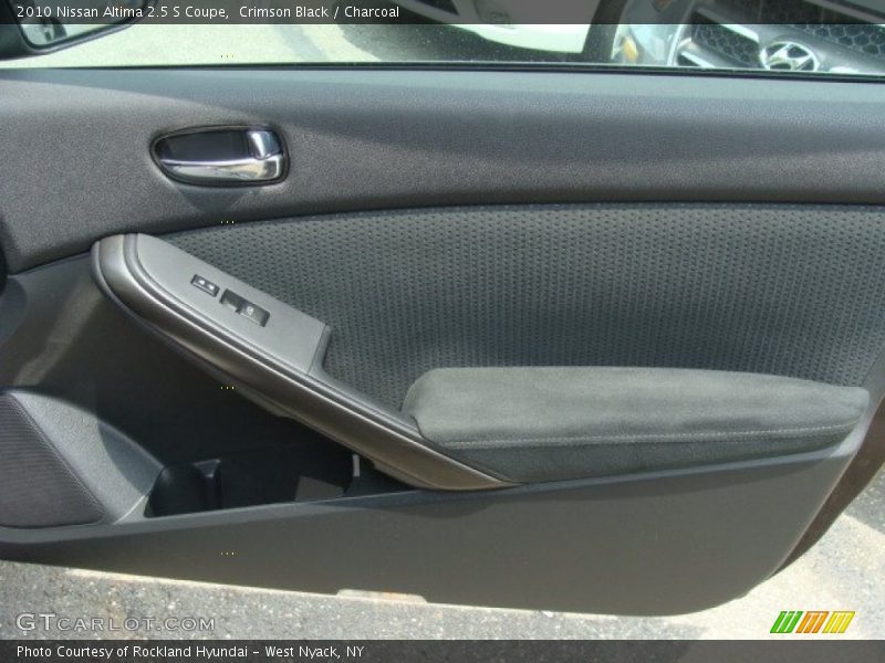 Crimson Black / Charcoal 2010 Nissan Altima 2.5 S Coupe