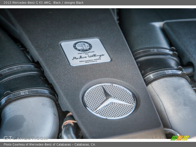  2013 G 63 AMG Engine - 5.5 Liter AMG Twin-Turbocharged DOHC 32-Valve VVT V8