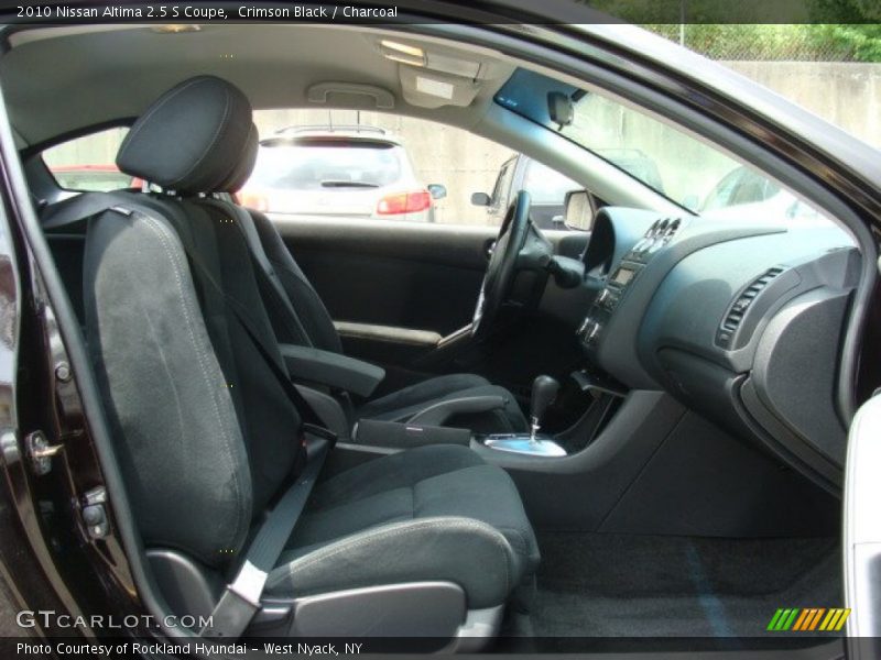 Crimson Black / Charcoal 2010 Nissan Altima 2.5 S Coupe