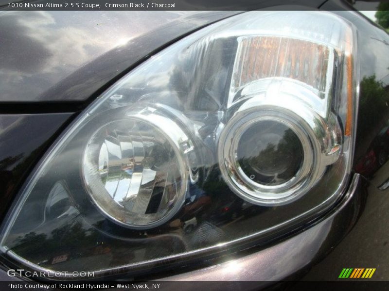 Crimson Black / Charcoal 2010 Nissan Altima 2.5 S Coupe