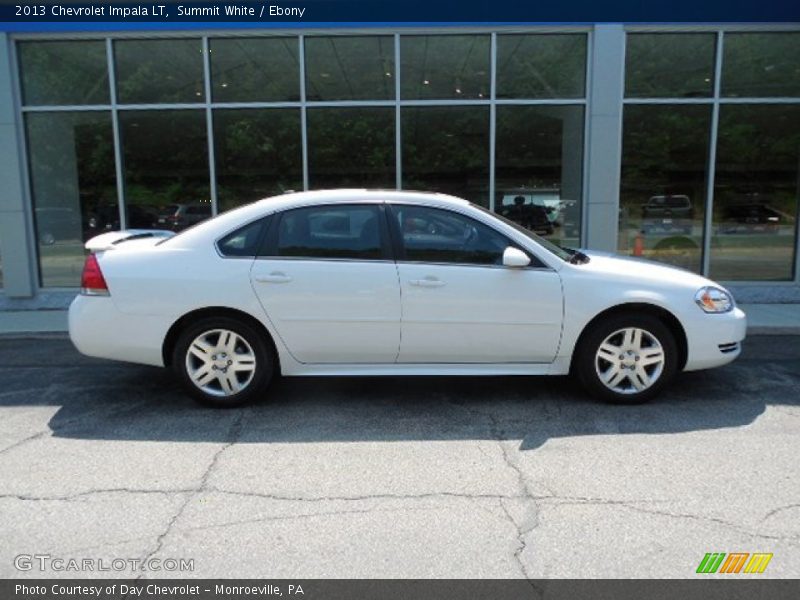 Summit White / Ebony 2013 Chevrolet Impala LT