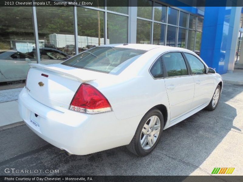 Summit White / Ebony 2013 Chevrolet Impala LT
