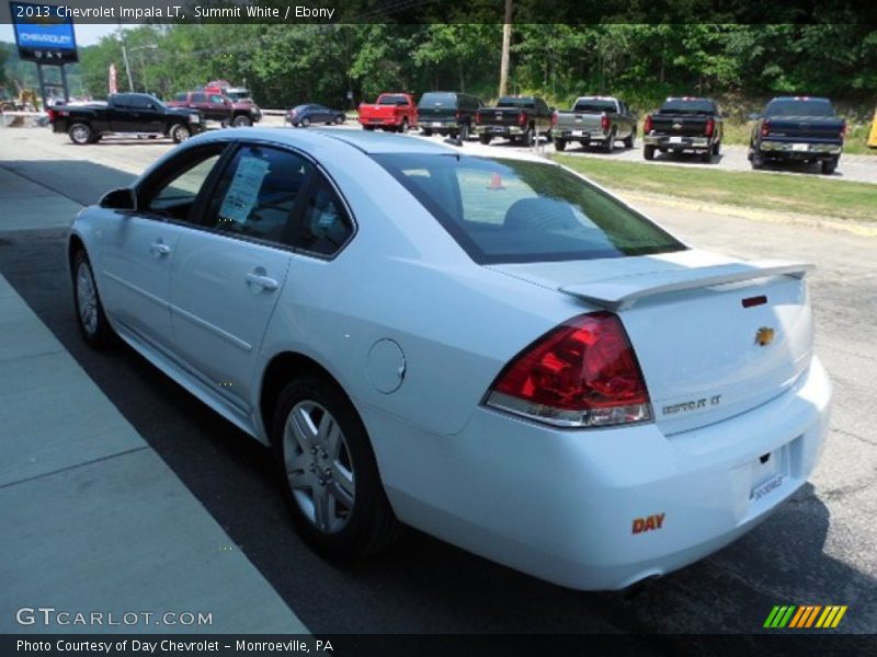 Summit White / Ebony 2013 Chevrolet Impala LT