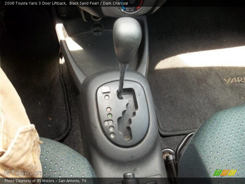 Black Sand Pearl / Dark Charcoal 2008 Toyota Yaris 3 Door Liftback