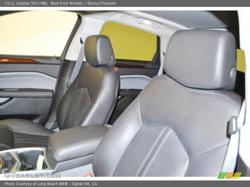 Blue Frost Metallic / Ebony/Titanium 2011 Cadillac SRX FWD