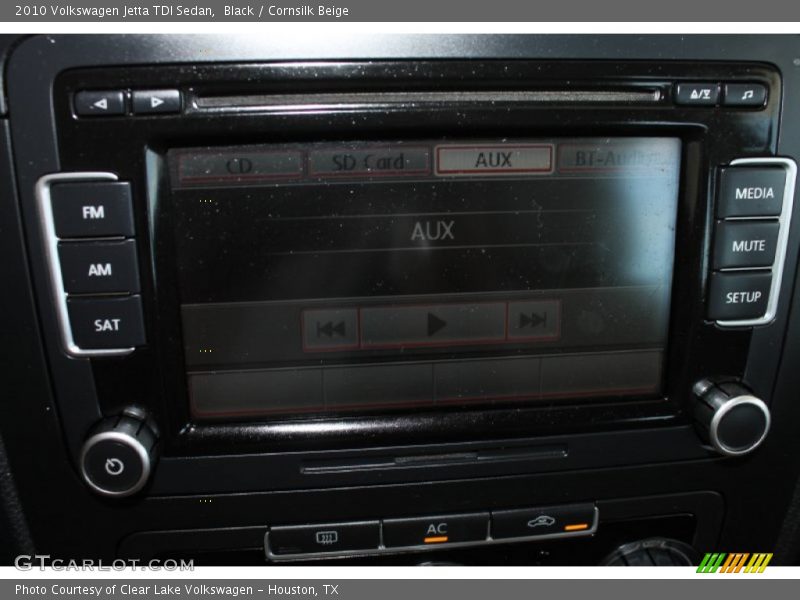 Black / Cornsilk Beige 2010 Volkswagen Jetta TDI Sedan