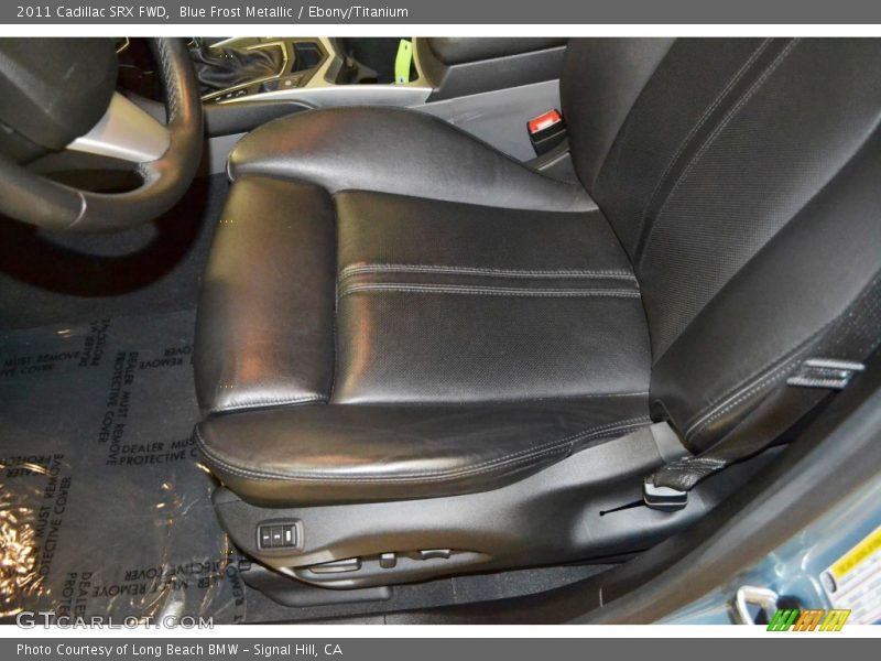 Blue Frost Metallic / Ebony/Titanium 2011 Cadillac SRX FWD