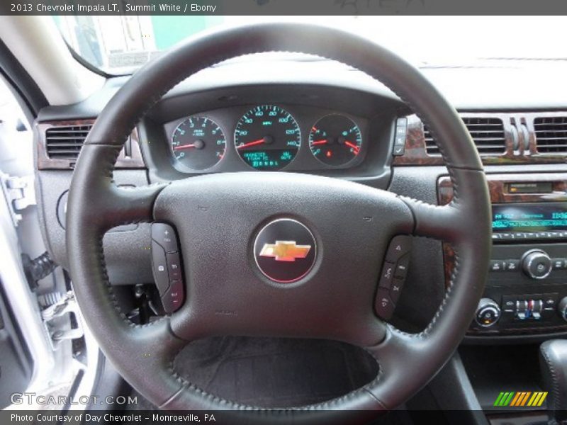 Summit White / Ebony 2013 Chevrolet Impala LT