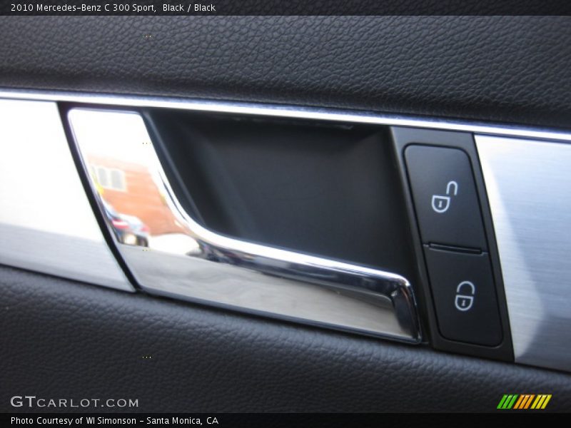 Black / Black 2010 Mercedes-Benz C 300 Sport