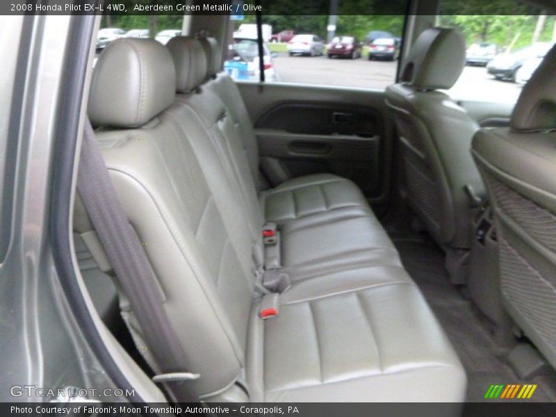 Aberdeen Green Metallic / Olive 2008 Honda Pilot EX-L 4WD