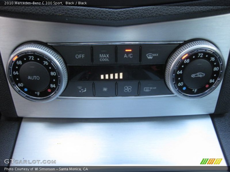 Black / Black 2010 Mercedes-Benz C 300 Sport