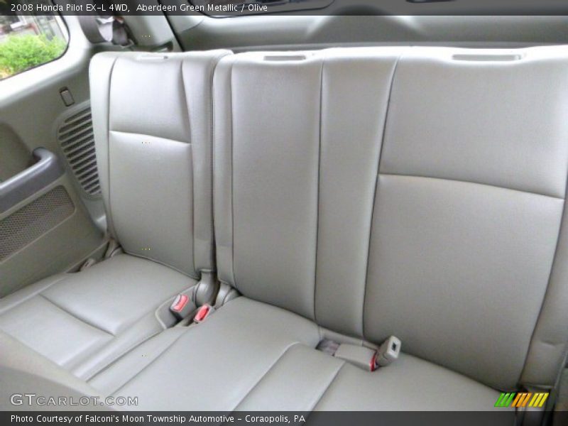 Aberdeen Green Metallic / Olive 2008 Honda Pilot EX-L 4WD