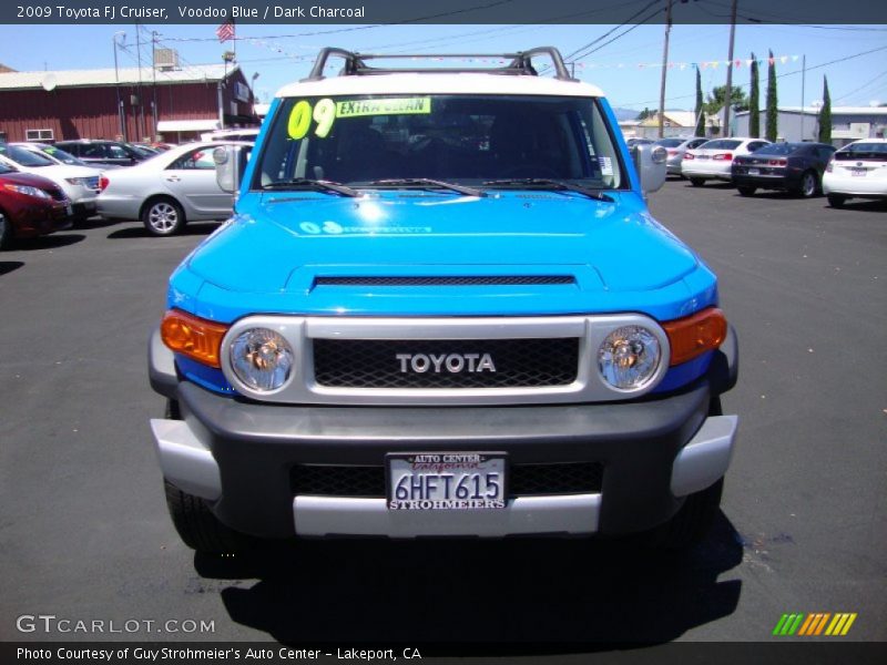 Voodoo Blue / Dark Charcoal 2009 Toyota FJ Cruiser