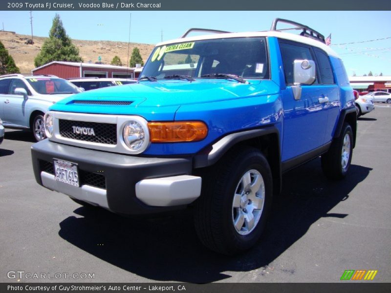 Voodoo Blue / Dark Charcoal 2009 Toyota FJ Cruiser