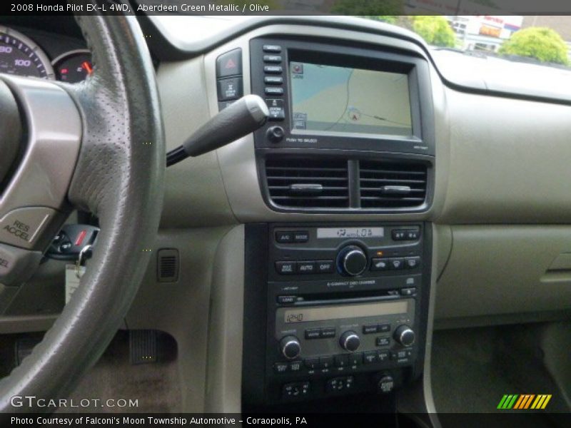 Aberdeen Green Metallic / Olive 2008 Honda Pilot EX-L 4WD