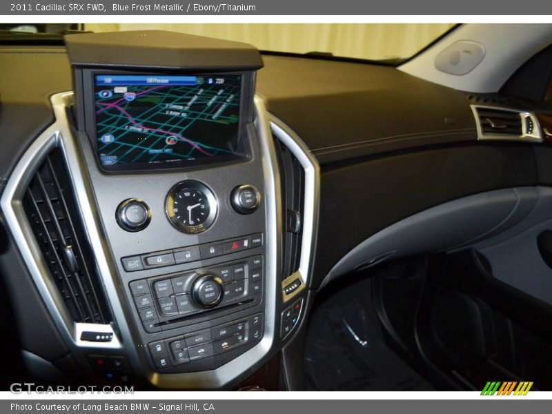 Blue Frost Metallic / Ebony/Titanium 2011 Cadillac SRX FWD