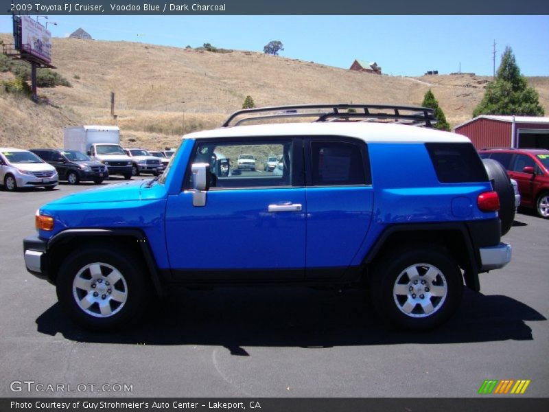 Voodoo Blue / Dark Charcoal 2009 Toyota FJ Cruiser