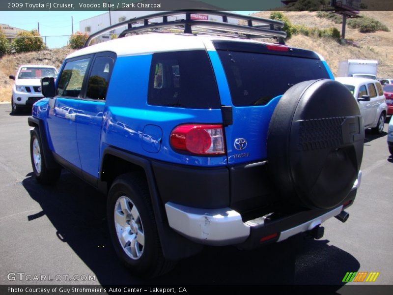 Voodoo Blue / Dark Charcoal 2009 Toyota FJ Cruiser
