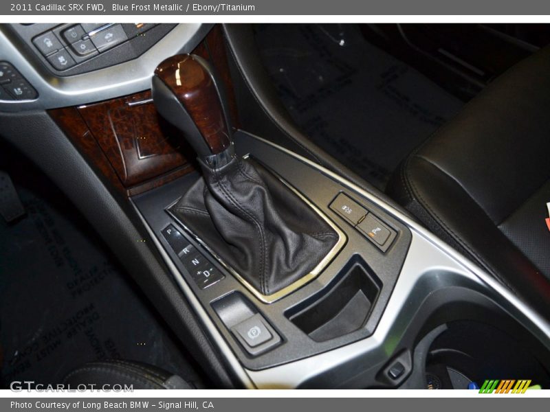 Blue Frost Metallic / Ebony/Titanium 2011 Cadillac SRX FWD