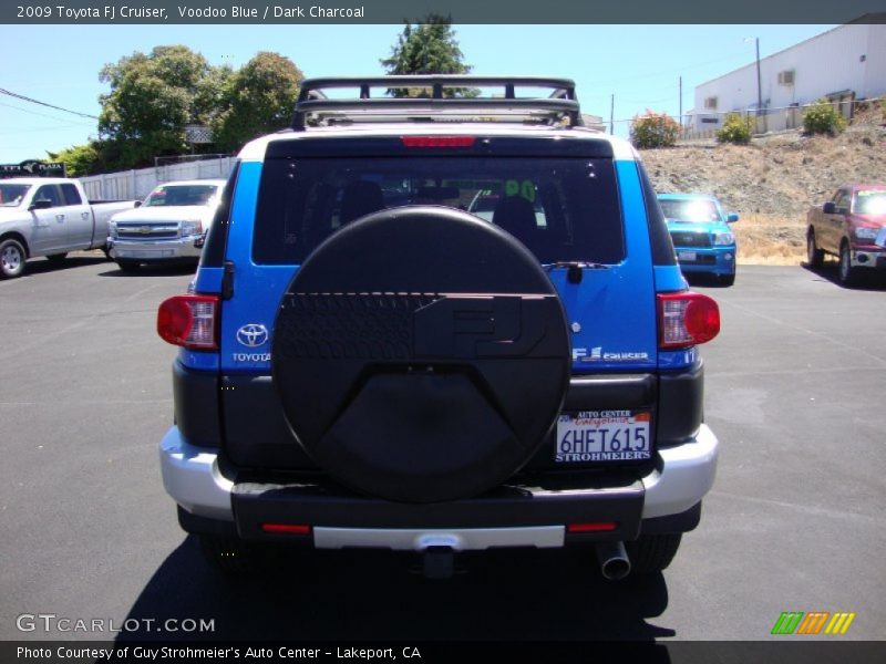 Voodoo Blue / Dark Charcoal 2009 Toyota FJ Cruiser