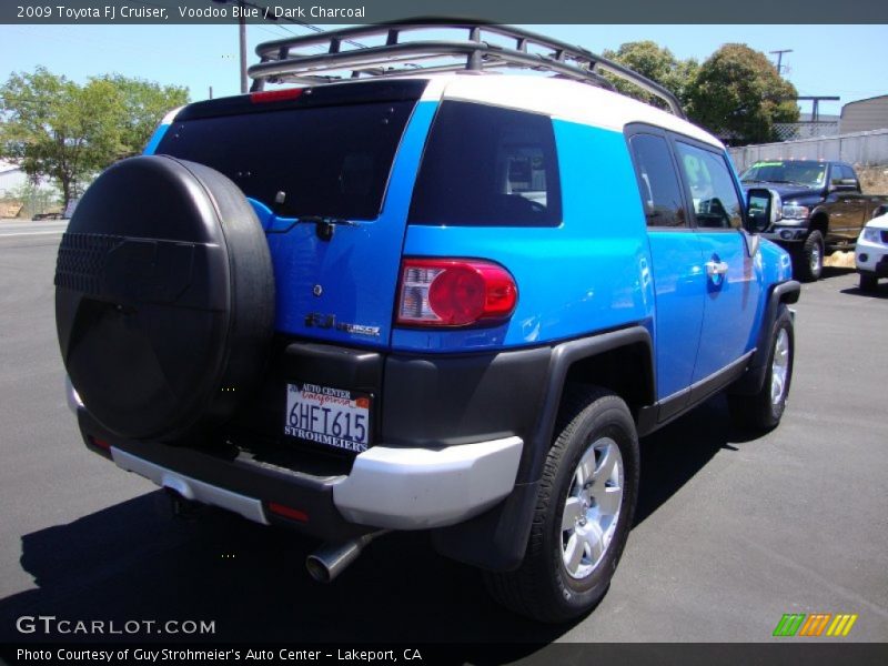 Voodoo Blue / Dark Charcoal 2009 Toyota FJ Cruiser