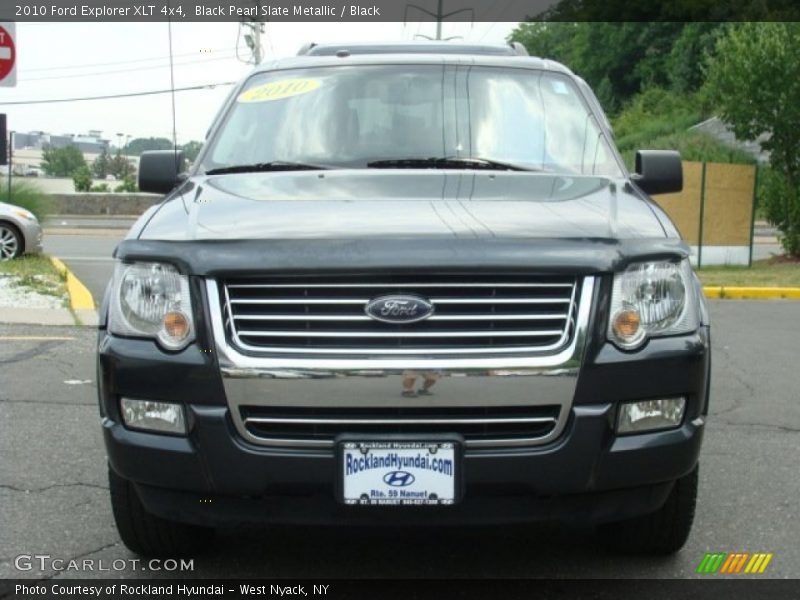 Black Pearl Slate Metallic / Black 2010 Ford Explorer XLT 4x4