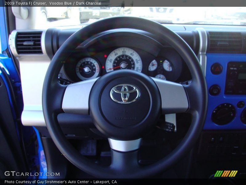 Voodoo Blue / Dark Charcoal 2009 Toyota FJ Cruiser