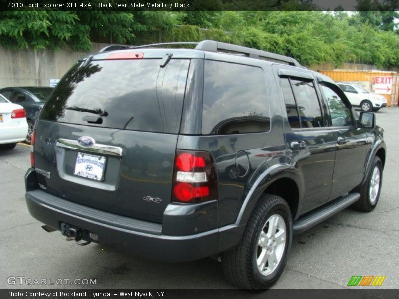 Black Pearl Slate Metallic / Black 2010 Ford Explorer XLT 4x4