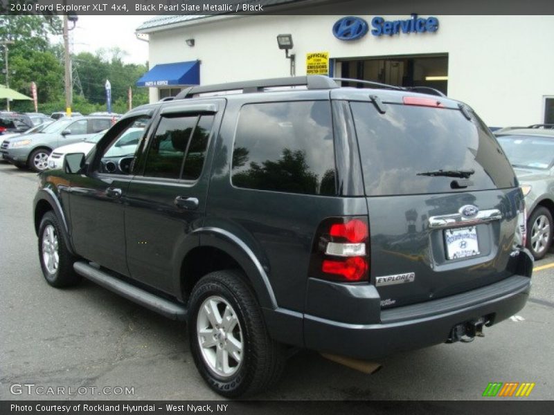 Black Pearl Slate Metallic / Black 2010 Ford Explorer XLT 4x4