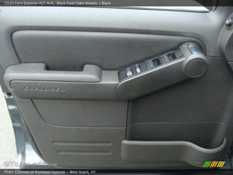 Black Pearl Slate Metallic / Black 2010 Ford Explorer XLT 4x4