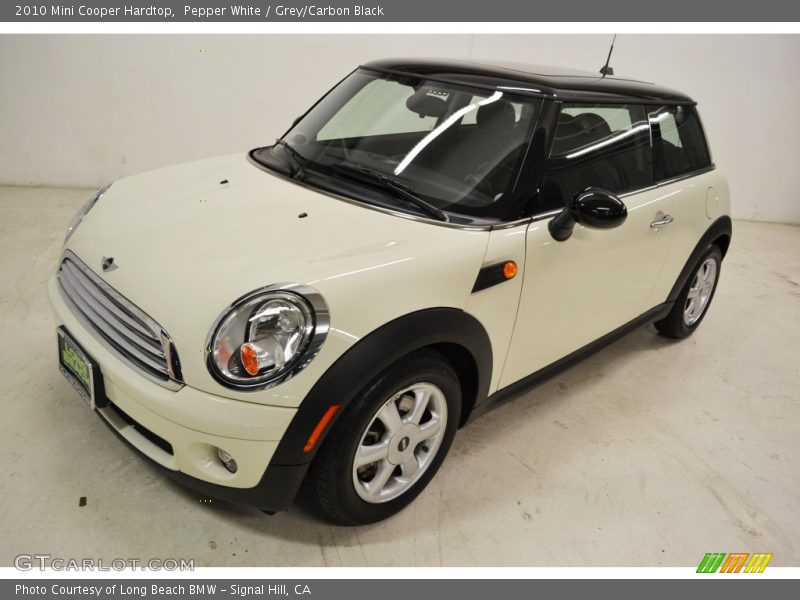 Pepper White / Grey/Carbon Black 2010 Mini Cooper Hardtop