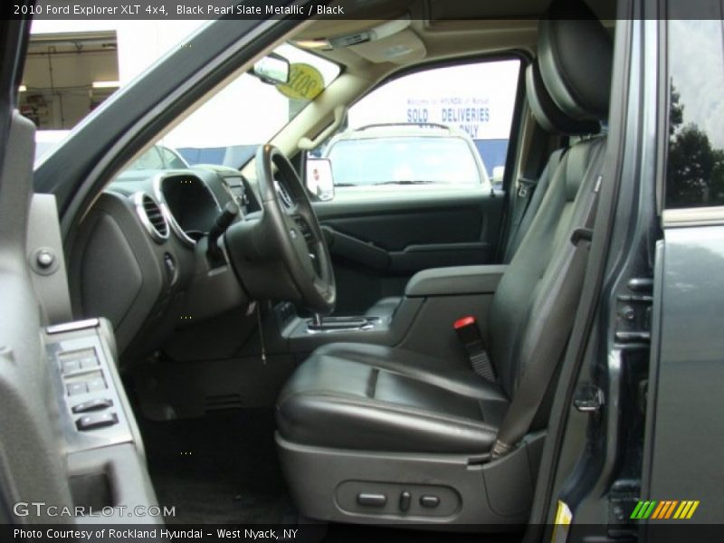 Black Pearl Slate Metallic / Black 2010 Ford Explorer XLT 4x4