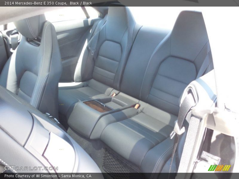 Black / Black 2014 Mercedes-Benz E 350 Coupe