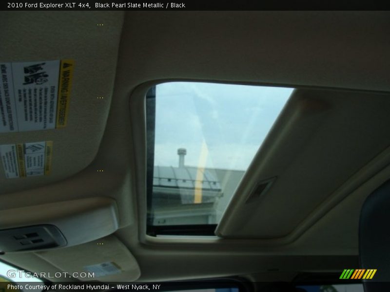 Black Pearl Slate Metallic / Black 2010 Ford Explorer XLT 4x4