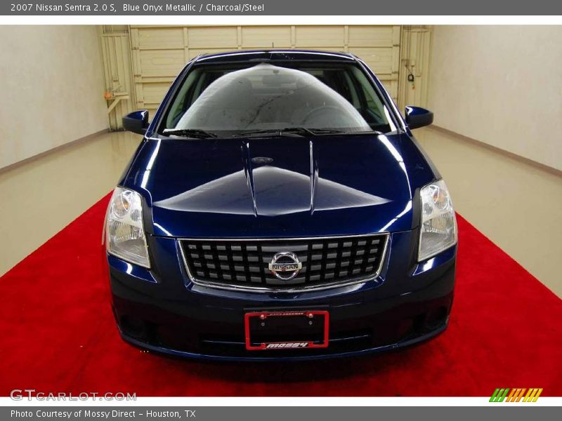 Blue Onyx Metallic / Charcoal/Steel 2007 Nissan Sentra 2.0 S