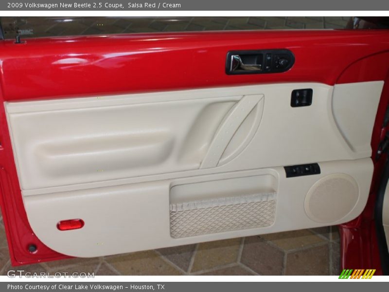 Salsa Red / Cream 2009 Volkswagen New Beetle 2.5 Coupe