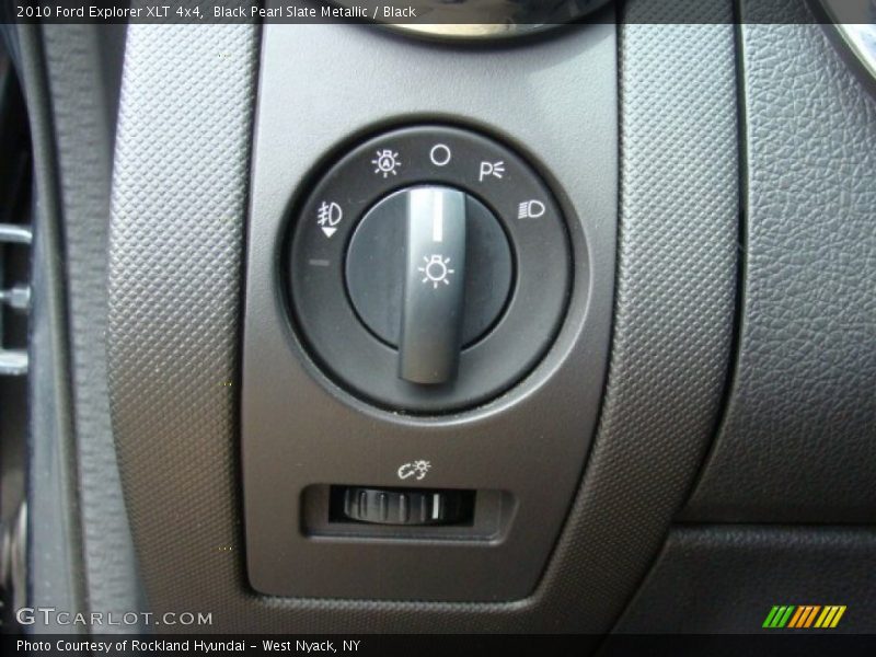 Black Pearl Slate Metallic / Black 2010 Ford Explorer XLT 4x4