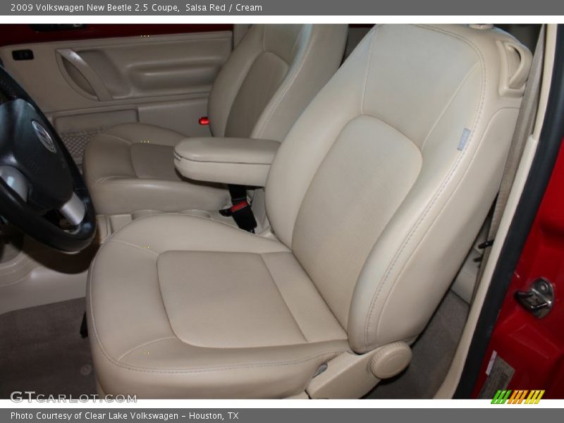 Salsa Red / Cream 2009 Volkswagen New Beetle 2.5 Coupe