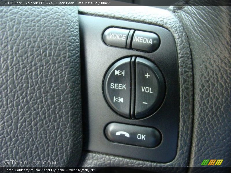 Black Pearl Slate Metallic / Black 2010 Ford Explorer XLT 4x4
