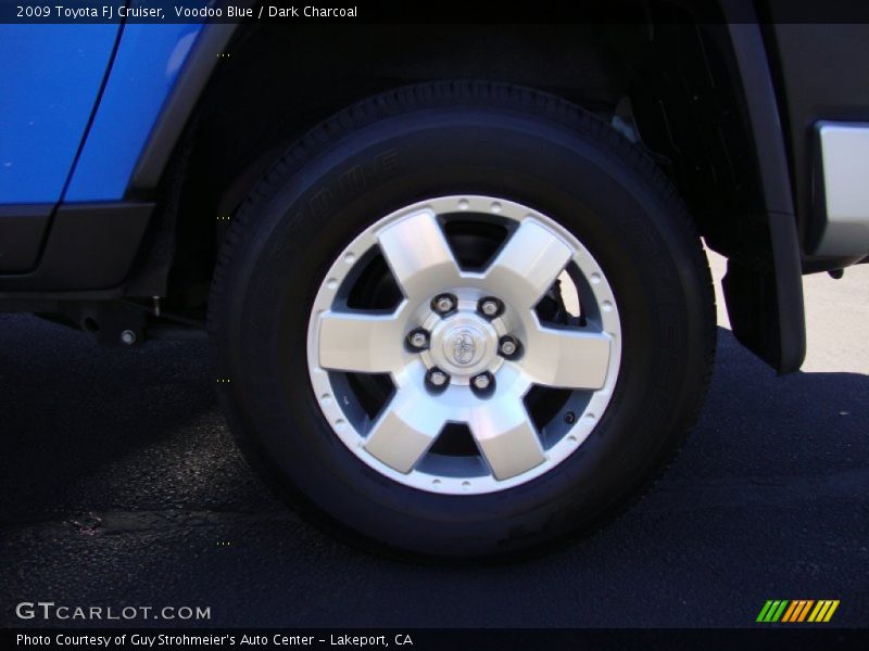 Voodoo Blue / Dark Charcoal 2009 Toyota FJ Cruiser