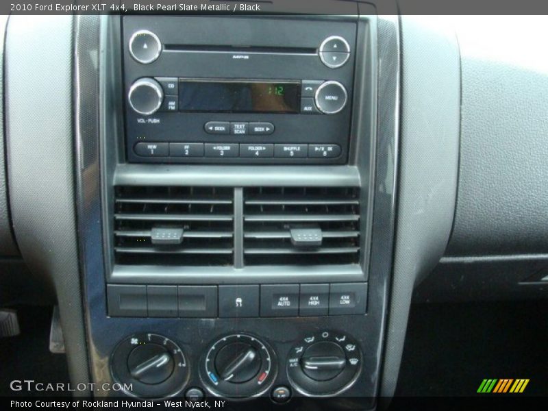 Black Pearl Slate Metallic / Black 2010 Ford Explorer XLT 4x4