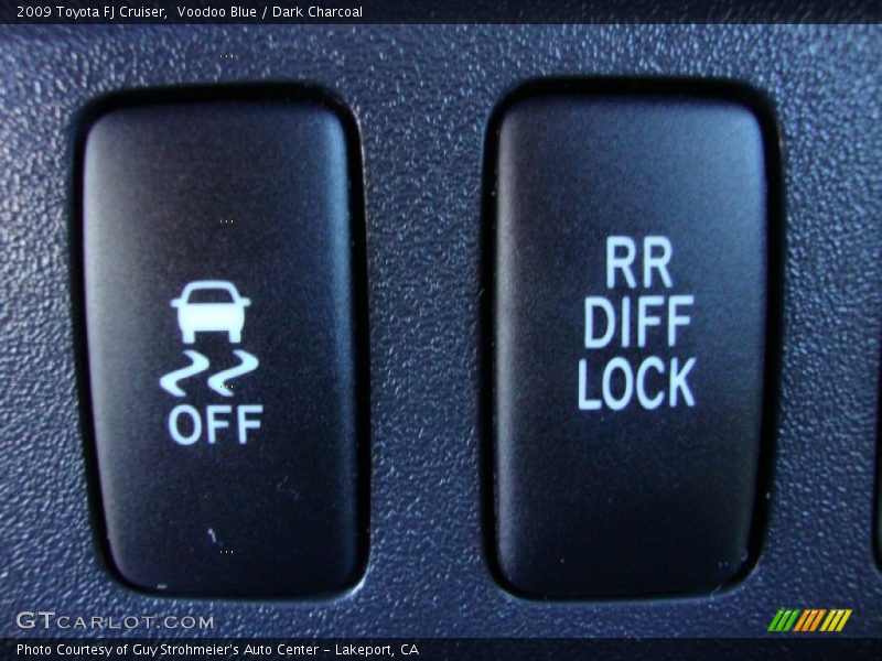 Voodoo Blue / Dark Charcoal 2009 Toyota FJ Cruiser